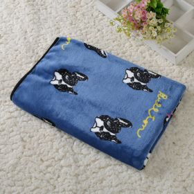 For Common Dogs Blanket Non-slip Seat Cushion (Option: Blue Jarre Aero Bull-60x80cm)