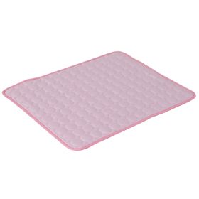 Pet Summer Cat And Dog Sofa Mat (Option: Pink Edging-L70*55cm)